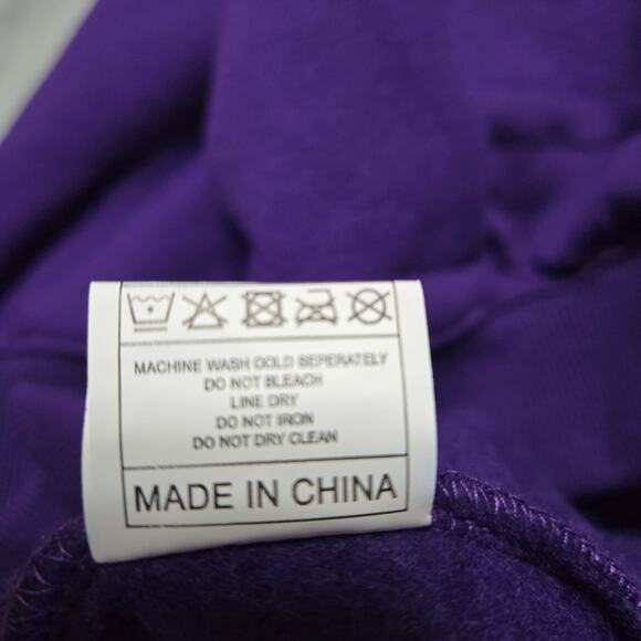 HeadGear Classics Nostalgia Co. Sz XL Purple Kobe Bryant Hoodie - Picture 6 of 11